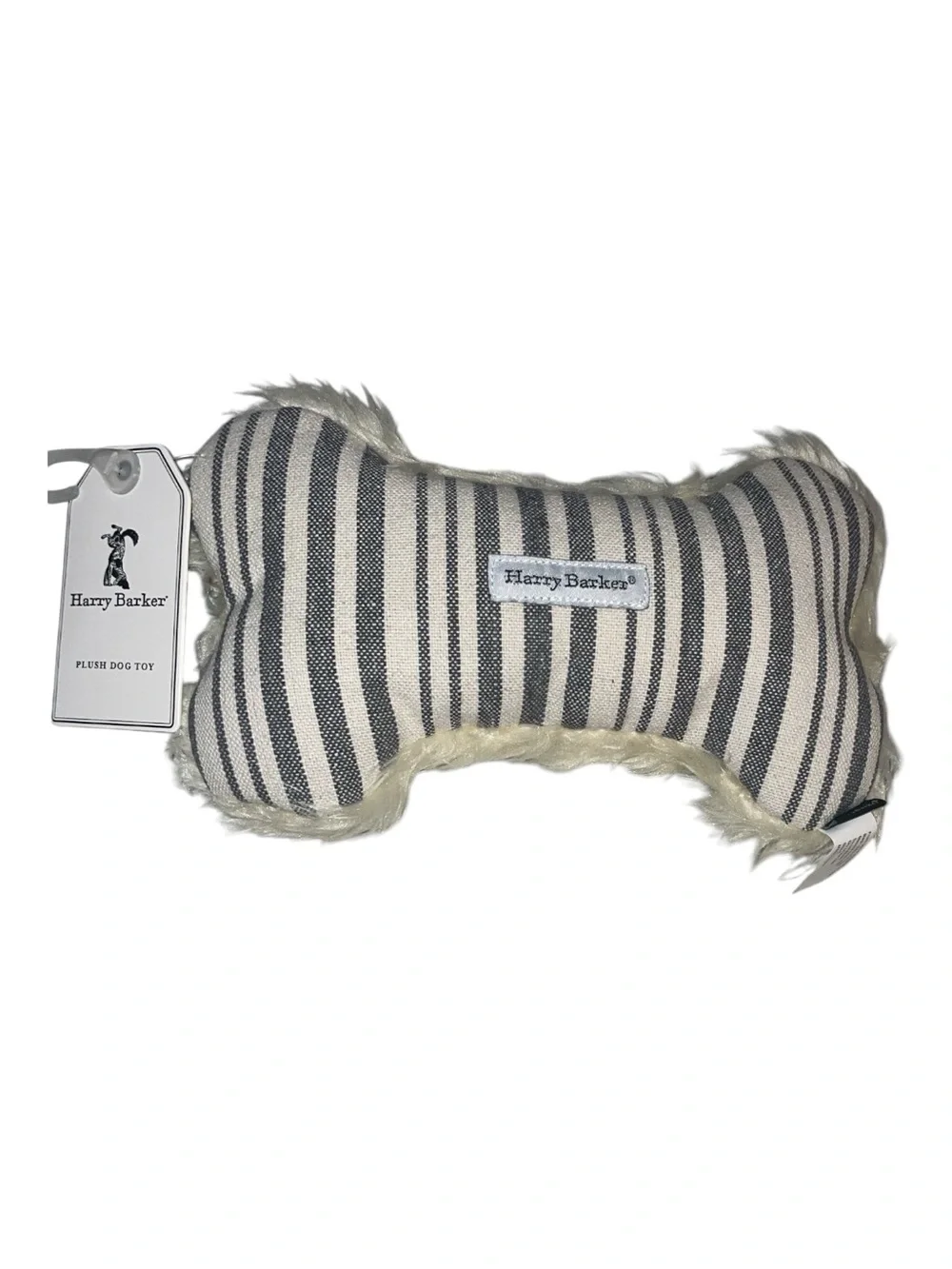 Harry Barker Market Stripe Bone Toy small NWT